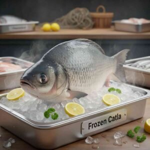 Premium Fresh Oyster luxury seafood served on ice with lemon wedges in UAE fine dining style