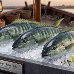 Fresh Green Shore Fish (سمك الشاطئ الأخضر)